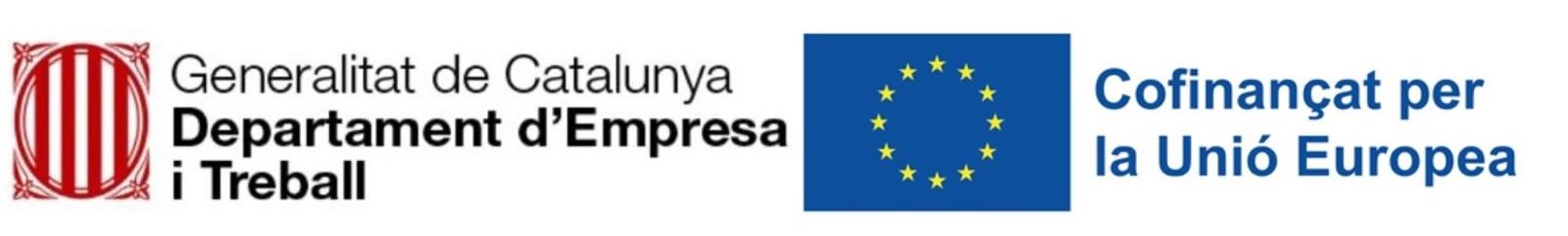 Generalitat de Catalunya - Departament d'Empresa i Treball / Cofinançat per la Unió Europea